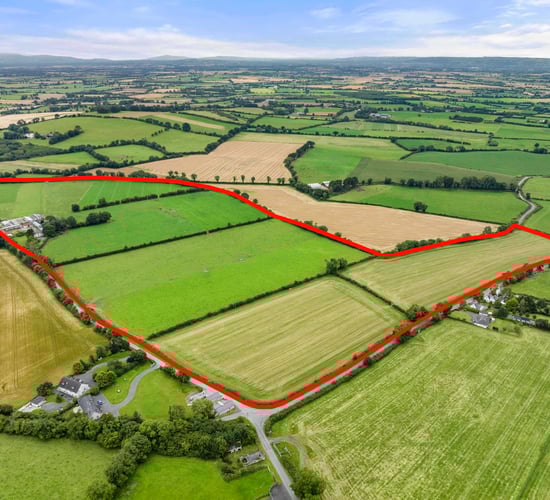Public auction for 68ac farm property in Kildare