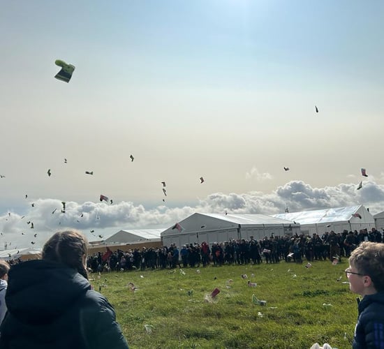 Ploughing 2023: Macra breaks wellie-throwing world record
