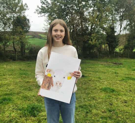 Wicklow teen wins Hereford charity calendar competition