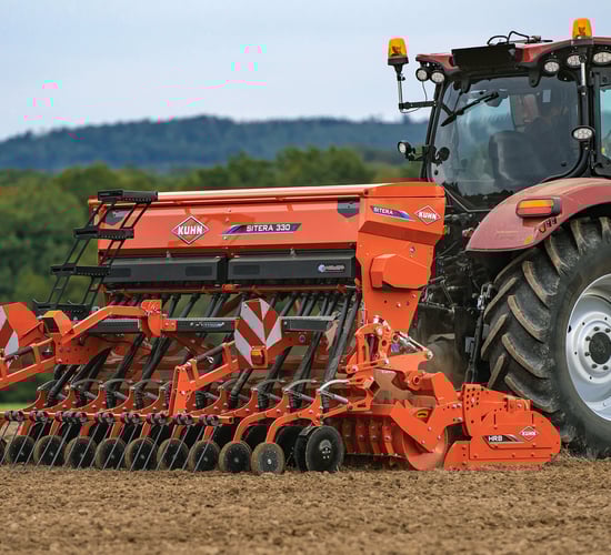 New Sitera mounted drills for 3m harrows from Kuhn