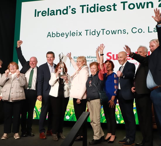 Award for Ireland’s Tidiest Town 2023 goes to Laois