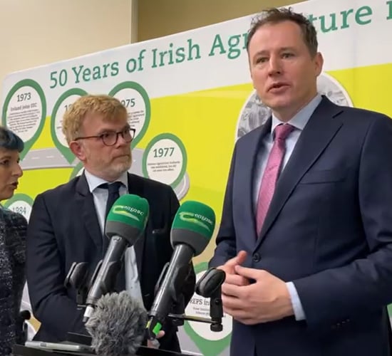 50 years in the EU is 'massively important' for Irish farming- McConalogue