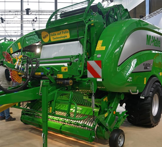 Round balers ease forward at Agritechnica 2023
