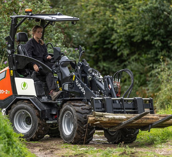 Kubota launches battery-powered compact loaders