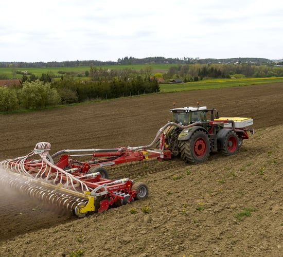 Choice of seed placement with Pottinger Terradisc