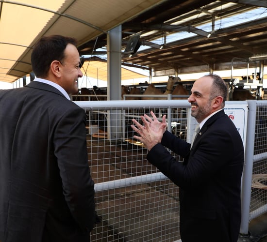 Taoiseach visits Irish-run dairy farm in Abu Dhabi