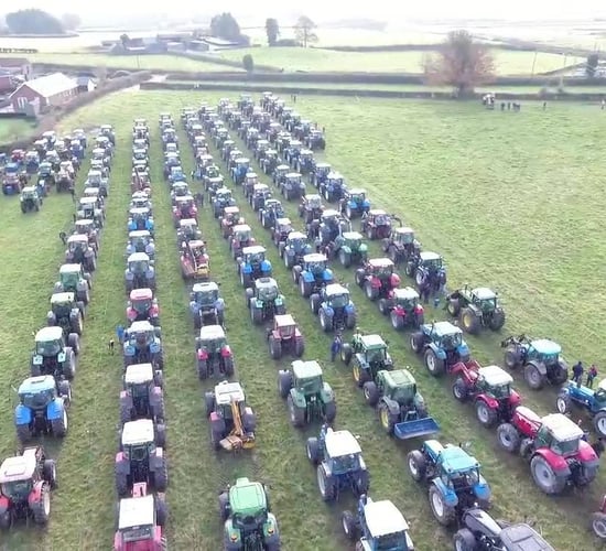 Knock tractor run demonstrates power of community