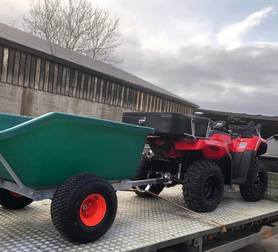PSNI investigates connected thefts of quad, trailer and car in Co. Tyrone