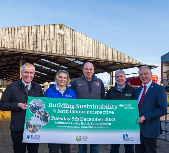 CAFRE, UFU and DCNI to team up for labour sustainability event