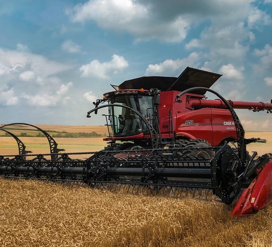Case IH feed rate control gains silver medal