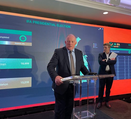 IFA Election 2023: Francie Gorman elected as president