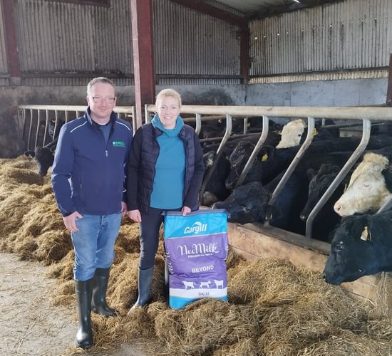 Calf rearer says she 'can't ask for more from calf replacer'