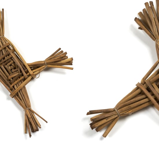 Keeping the tradition of St. Brigid's cross-making alive