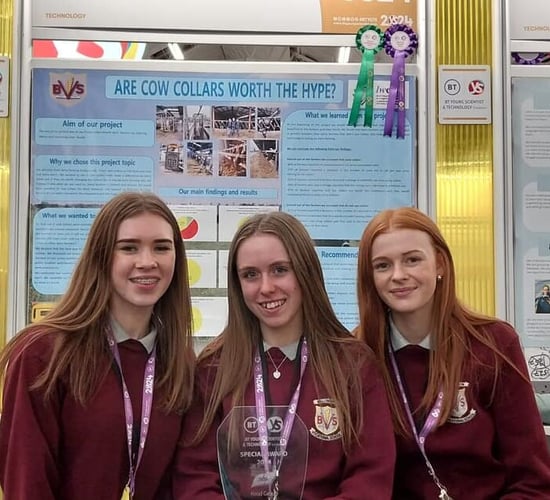 Longford trio wins ABP Farm Sustainability Award at BTYSTE
