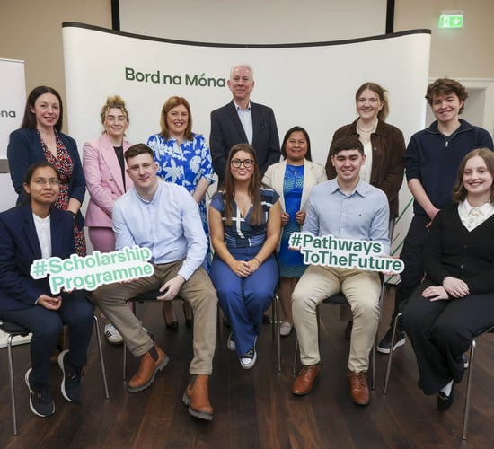 Bord na Móna awards scholarships to Irish students