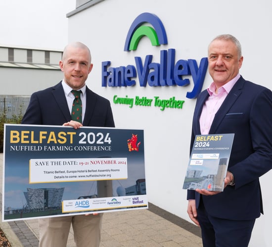 Fane Valley to partner with Nuffield Farming Scholarships Trust
