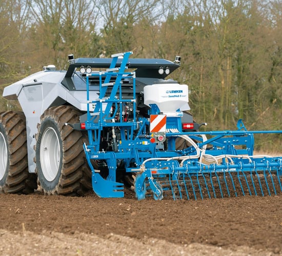 Lemken and Krone 'combine powers' to expand utility of field robots