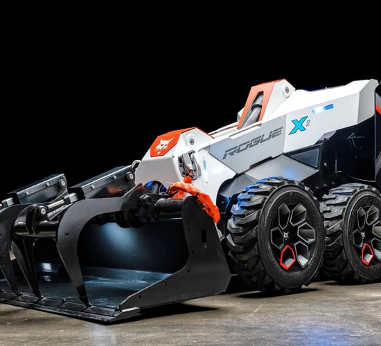 Bobcat goes robotic with RogueX2 concept loader