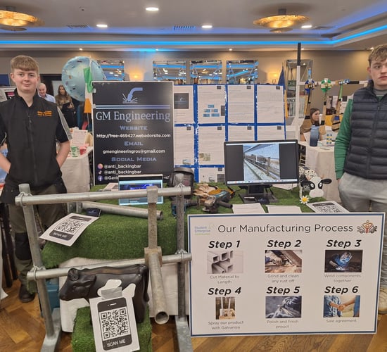 Roscommon students impress with backing bar for a cattle crush