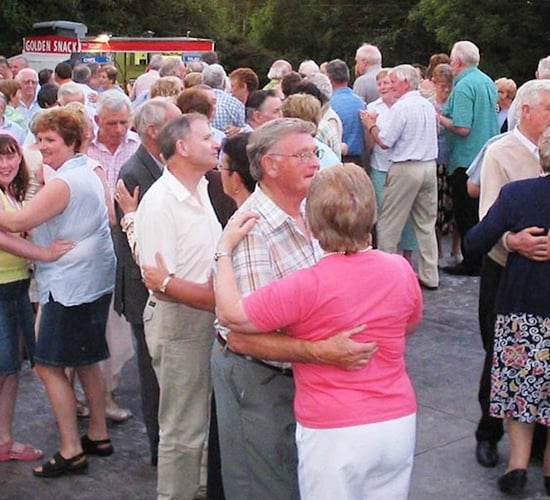 Stepping it out at Laharn Crossroads in Co. Cork