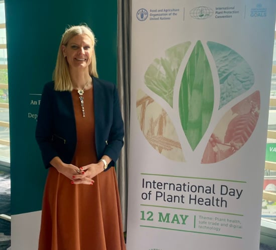 Plant pests 'know no borders' warns minister