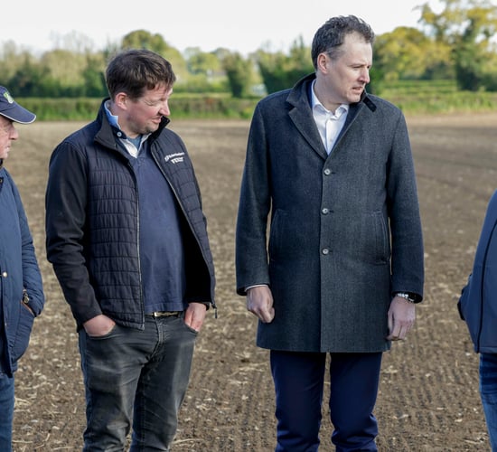 Minister McConalogue meets with tillage farmers in Laois