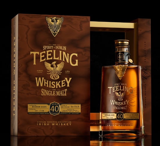 New 40-year-old single malt whiskey hits market at €15,000