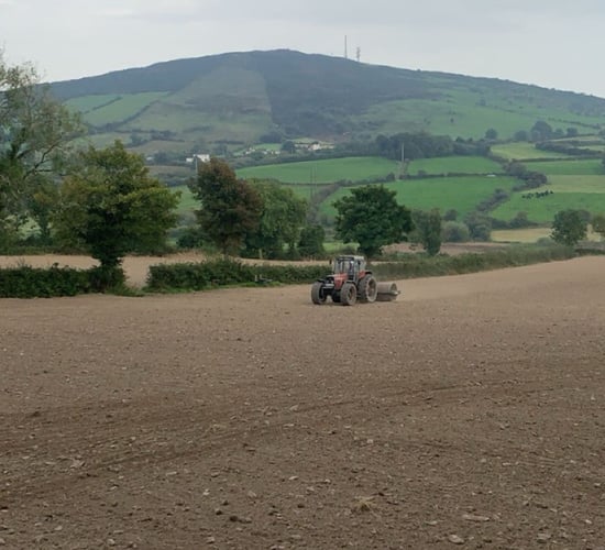 Opportunity to get more reseeding done during good weather