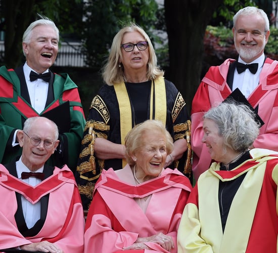 McHugh awarded honorary doctorate from Trinity College