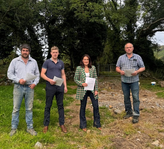 Support scheme launched for farmers in Cooley Peninsula