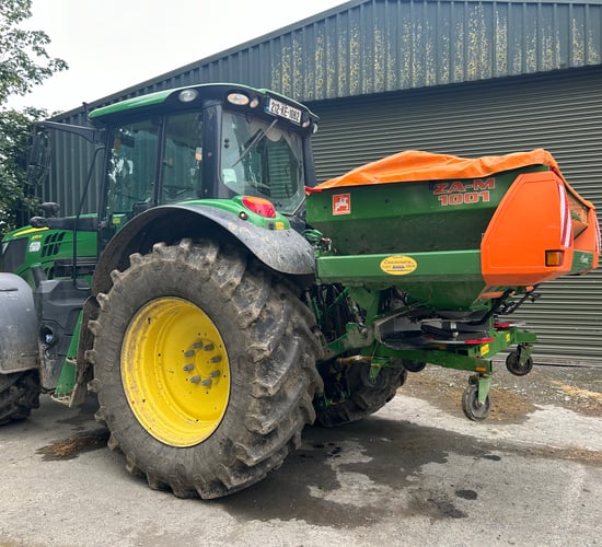 Reminder: Zone A permitted to spread chemical fertiliser tomorrow