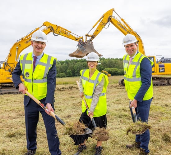 Sod turned on €200m Diageo brewery in Kildare