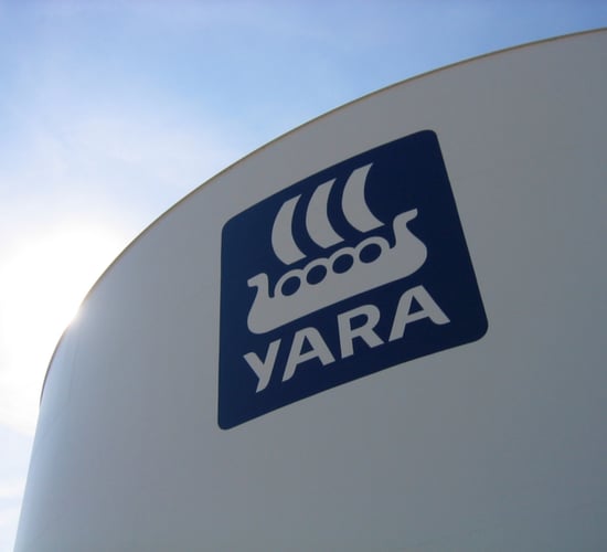 Yara reports drop in revenue despite record production in 2024