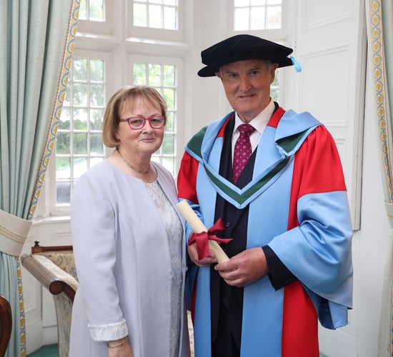 Clare farmer awarded honorary doctorate by University of Galway