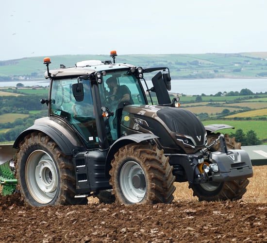Valtra tractors strut the stage at Paudy Buckley demo day