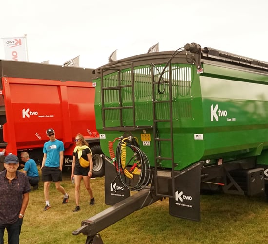 Offaly plays host to display of Ktwo spreaders and trailers