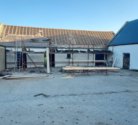 Roof project sees much of old slate salvaged