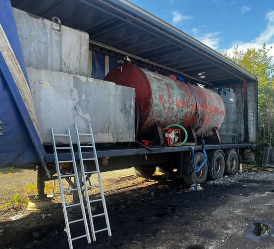 Vehicles seized at suspected fuel laundering plant in Co. Fermanagh