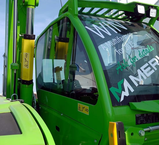 Getting up close with the Merlo Multifarmer at Ploughing 2024