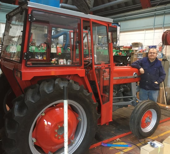 Restored tractor to lead run remembering Glenveagh mechanic