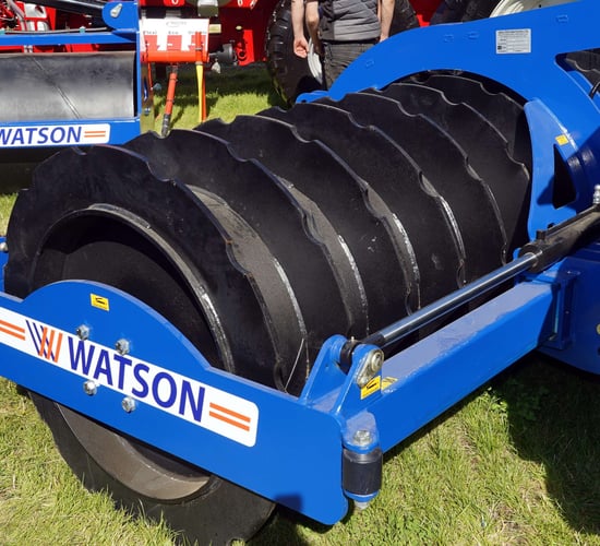 Watson Silage Compactor increases pit capacity by 30%