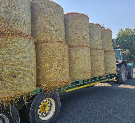 Kilkenny gardaí stop tractor and trailer with unsecured bales