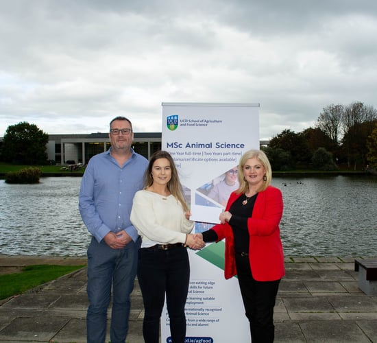UCD animal science student wins award for 'Sustainabull' idea