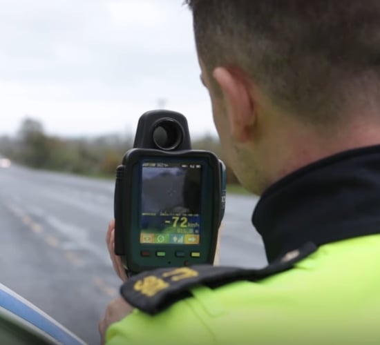 Gardaí detect driver travelling at 179km/h in Longford