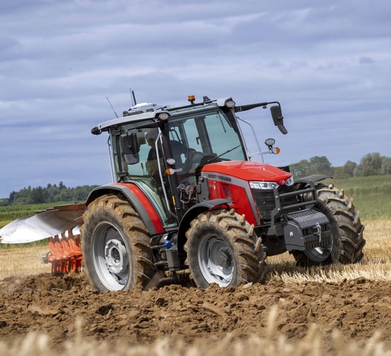 Mid-range Massey Ferguson 5M tractors top out at 145hp