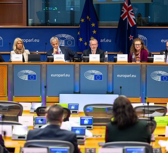 New Zealand delegation visits Brussels for historic meeting