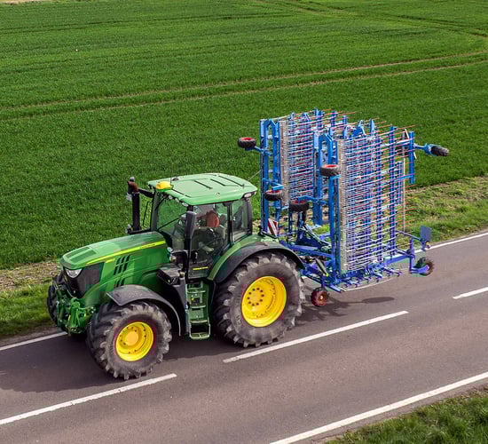 New Lemken harrow offers mechanical weeding at 12m