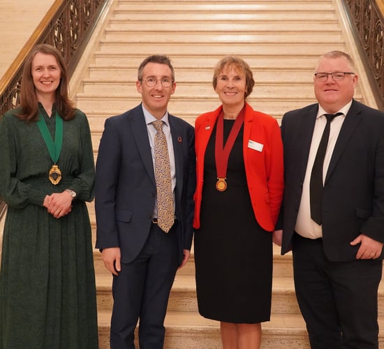 Muir pays tribute to vets during BVA dinner speech