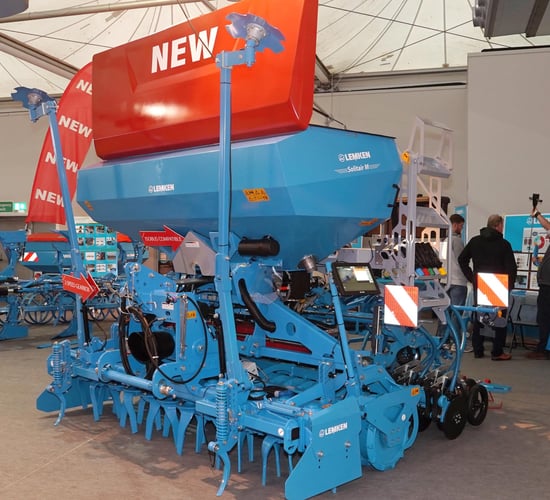 New Lemken MR drill first shown at FTMTA Farm Machinery Show