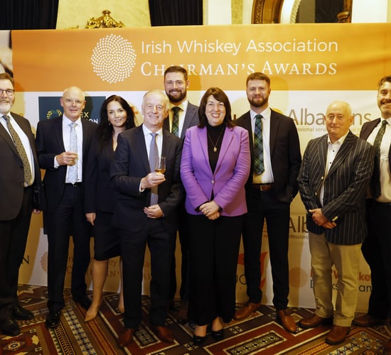 Agriculture minister attends Irish Whiskey awards